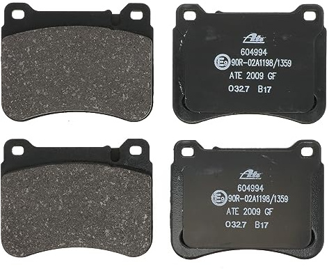 ATE Original Semi-Metallic Front Disc Brake Pad Set 604994 for Mercedes-Benz