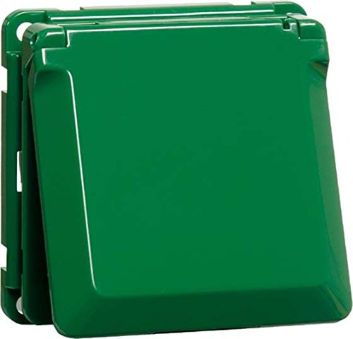 SCHUKO-Steckdose gn 16A 250V Abdeckung D 6711.42 K 4010105632316 Peha