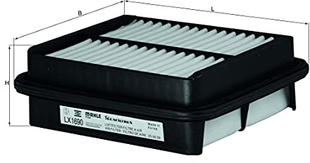 MAHLE LX 1690 Air Filter