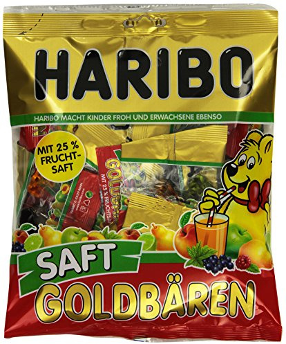 Haribo Saft-Goldbären Minibeutel , 4er Pack (4 x 220 g)