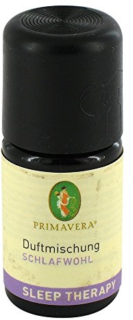 Primavera Duftmischung Bio-Lavendel Schlaftherapie, zur Entspannung und Beruhigung, 5 ml