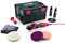 Flex Poliermaschine PE 14-2 150 P-Set (Polierer mit variabler Drehzahl, Drehmoment 380-2100 /min, Polierkörper 200 mm, Stützteller 150 mm, M 14, 1400 Watt, viel Zubehör) 376175