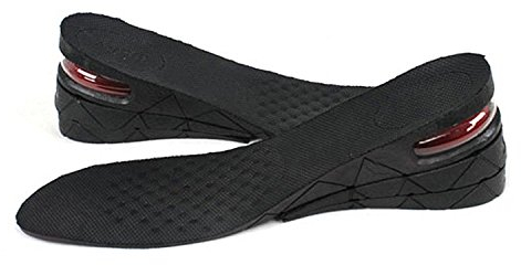 TEMPO DI SALDI Solette Alzatacco Con Cuscino D'Aria +3 +5 +7 Cm Alza Statura Regolabile