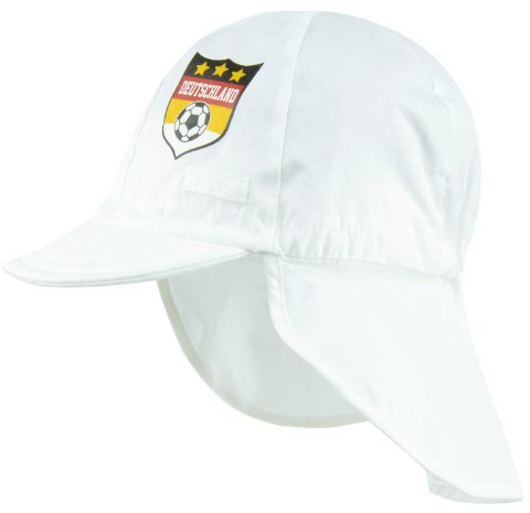 Döll Jungen Baseballmütze mit Nackenschutz Mütze, Weiß (Bright White 1000), One Size (Herstellergröße: 47)