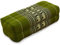 livasia Block Yogakissen eckig - 17x34x12cm - Meditationskissen mit Kapok, Stützkissen Bolster rechteckig, Yoga Pilates Zubehör Nackenkissen, Thaikissen fest handgefertigt (Grün/Elefanten)