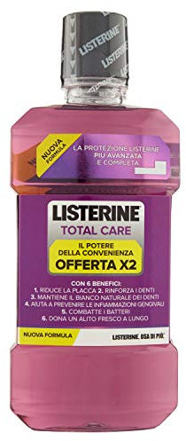 Listerine Collutorio, Total Care, Pacco 2 x 500 ml