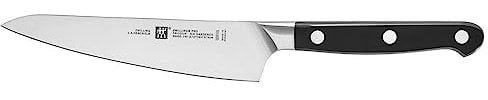 ZWILLING Pro Kochmesser Compact, Klingenlänge: 14 cm, Rostfreier Spezialstahl, Kunststoffgriff, Schwarz