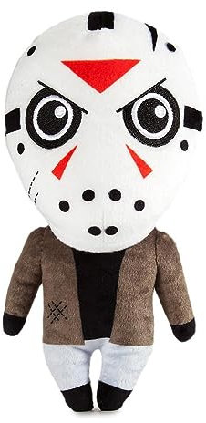 Rubies Peluche Jason Friday The 13TH Kidrobot, Pupazzo di peluche, Giocattolo collezionista per adulti, 20 cm, felpa Figura, per Halloween, regalo e compleanno