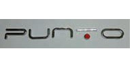 Scritta fregio stemma logo posteriore PUNTO EVO ROSSO