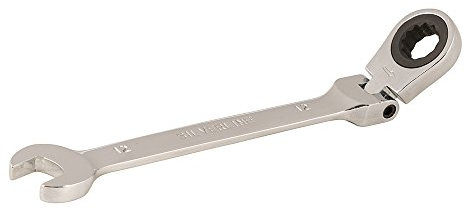 Silverline 598523 Flexible Head Ratchet Spanner 12 mm