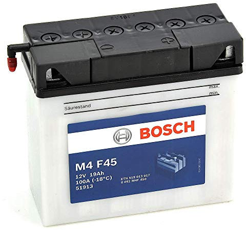 Bosch M4F45 Batterie moto à plomb - 12V