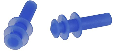 SEAC Ear Plugs, Tappi Orecchie in Silicone per Nuoto in Piscina o in Mare Unisex Adulto, Blu, Taglia Unica