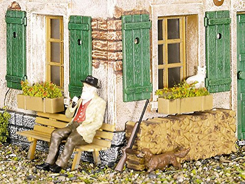 Pola 333214-10 Blumenkästen, Zubehör für die Modelleisenbahn, Modellbau, Mehrfach