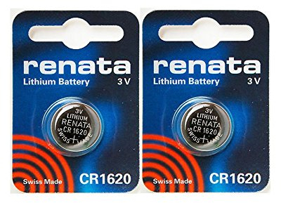 2 x CR1620 3 V Renata Lithium Akku Swiss Made | Uhr | Schlüssel | Gadget