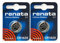 2 x CR1620 3 V Renata Lithium Akku Swiss Made | Uhr | Schlüssel | Gadget