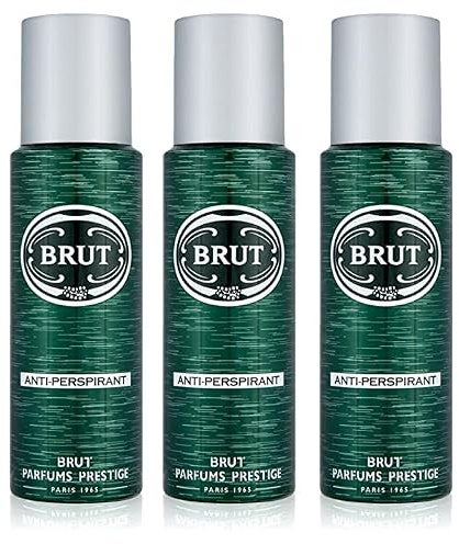 Brut-Déodorant atomiseur anti-transpiration pour homme, 200 ml, lot de 3