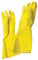 Behrend Noppenhandschuhe, Anziehhilfe, Alltagshilfe, Latexhandschuhe, gelb, M, 1 Paar