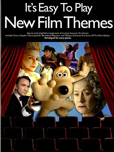 It's easy to play NEW FILM THEMES -- 19 beliebte Filmmelodien leicht arrangiert für Klavier u.a. aus DIE FABELHAFTE WELT DER AMELIE (Titelmelodie) und STOLZ UND VORURTEIL (Noten / sheet music)