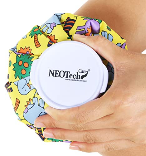 NEOtech Care Eisbeutel - Kühlbeutel mit Schraubdeckel - wiederverwendbarer, nachfüllbarer Beutel - Tiere - 12 cm