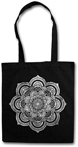 Urban Backwoods Flower Mandala II Bolsas de la Compra Reutilizables