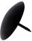 Amig - Pack de 4 Clous Décoratifs pour Forger | Ø 30 mm | Forme ronde | Idéal pour la décoration d'armoires, de tables ou de portes de style rustique | Acier noir