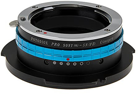Fotodiox Pro Adaptor de Montura de Lente para Lente Sony Alpha A Mount a Cámaras Sony FZ