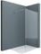 doporro Luxus Duschwand für Dusche Duschabtrennung 90x200cm Walk-In Dusche 8mm ESG-Sicherheitsglas Klarglas inkl. Nanobeschichtung Bremen01K