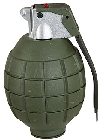 Orlob NEU Handgranate, ca. 11cm, mit Soundfunktion