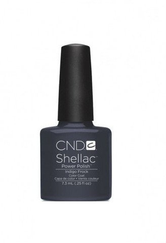 CND Shellac Indigo Mantel,