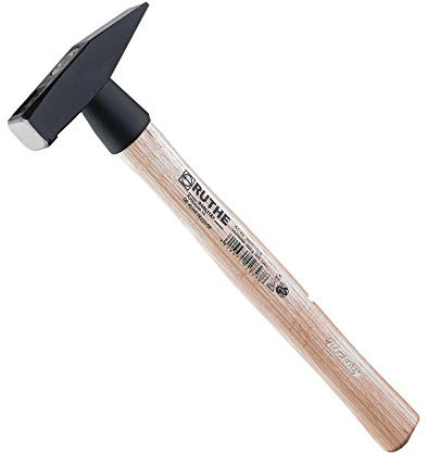 Ruthe 3008011219 Schlosserhammer deutsche Form VPA/GS mit Hickorystiel, 800 g