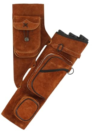 BEARPAW Tube Seitenköcher | Linkshand | Farbe: honigbraun