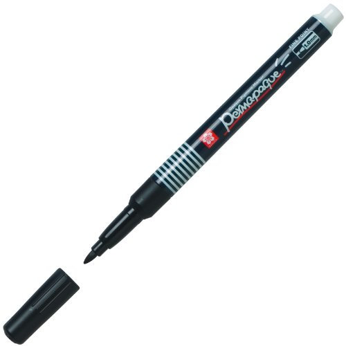 Permapaque SCHWARZ, Pigmentmarker-Stift, 1 Stück, fein 1.0 mm