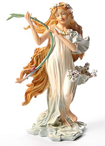 Parastone Spring Maiden aus Vier Jahreszeiten von Mucha Statue muc04