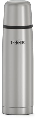 Thermos Vacuum Insulated 16 Ounce Compact Stainless Steel Beverage Bottle