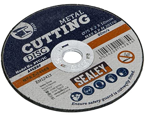 Sealey PTC/3C Cutting Disc Ø75 x 2mm 10mm Bore