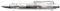 Tombow BC-AP20 Kugelschreiber Air Press Pen mit innovativer Druckluftechnik, transparent, 1 Stück (1er Pack)