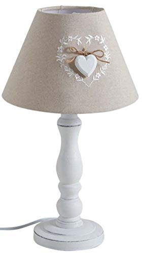 AUBRY GASPARD Lampe de Chevet en Bois Romantique