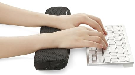 ValueRays Warm Keyboard Pad, New 2024 Design Heated Keyboard Pad, Ergonomic Wrist Rest Pad, Infrared Heat, Hand Warmer, Wrist Warmer, USB Device