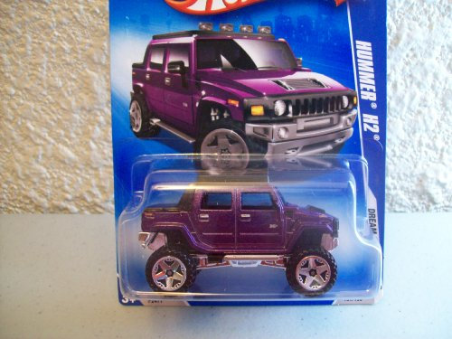 Hot Wheels 2009 Dream Garage Purple Hummer H2 Maßstab 1:64