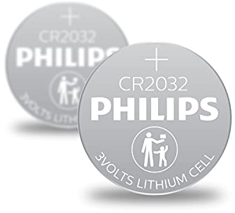 PHILIPS CR2032P2/01B Minicells Batteria - 3V