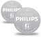 PHILIPS CR2032P2/01B Minicells Batteria - 3V
