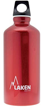 Laken Botella de Aluminio 0,6L Roja Futura (boca estrecha)