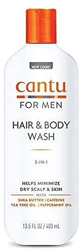 Cantu Mens 3 in 1 Shampoo Conditioner Body Wash 13.5oz