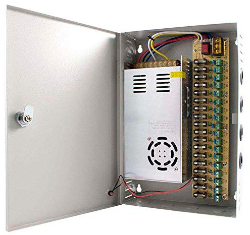 ledbox Fuente de alimentación DC12V/360W/30A Box 18 Puertos