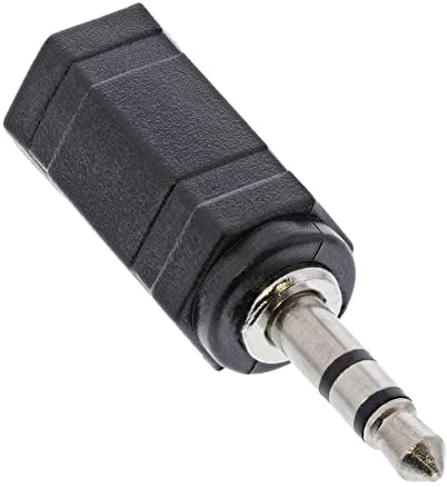 InLine 99309 - Adaptador de Audio (Clavija Jack de 2,5 mm a Conector Macho de 3,5 mm)