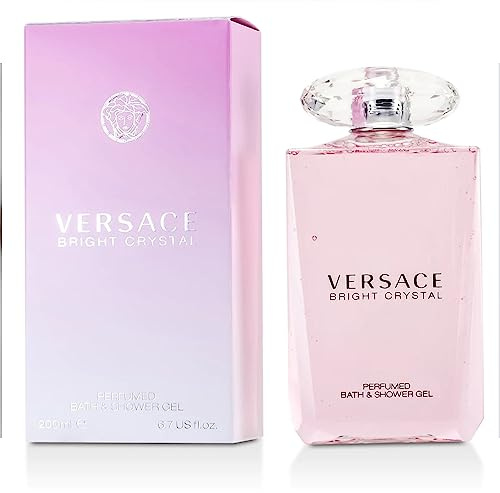 Versace Bright Crystal para mujer, 200 ml, Eau de Toilette y gel de ducha