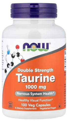 NOW Foods: Taurine 1000 Milligram 100 Capsules