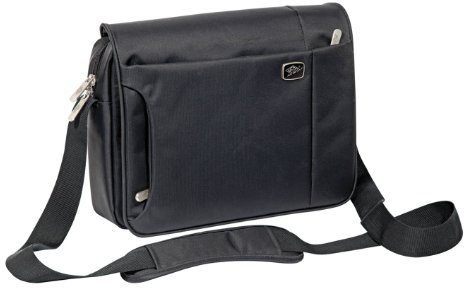 Wedo 595001 GoFashion Crossover Tasche Querformat (mit Spezialfach für Tablet PCs) schwarz