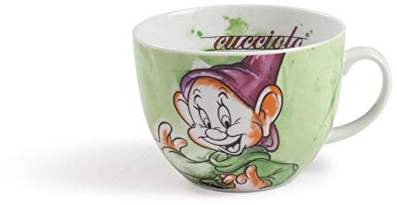 Egan Porzellan, Frühstücktasse / 7 Zwerge Seppel, PWS03/1CU, mehrfarbig