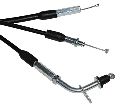 Gaszug komplett für 2-Takt China Roller wie z.B. Keeway, Generic, CPI, Explorer, F-act, Baotian, Kreidler, Malaguti, Sachs, Tauris